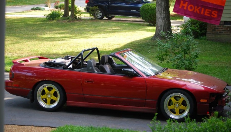 Nissan Silvia S13 диски JNC 010 R17 8J ET30 225/45
