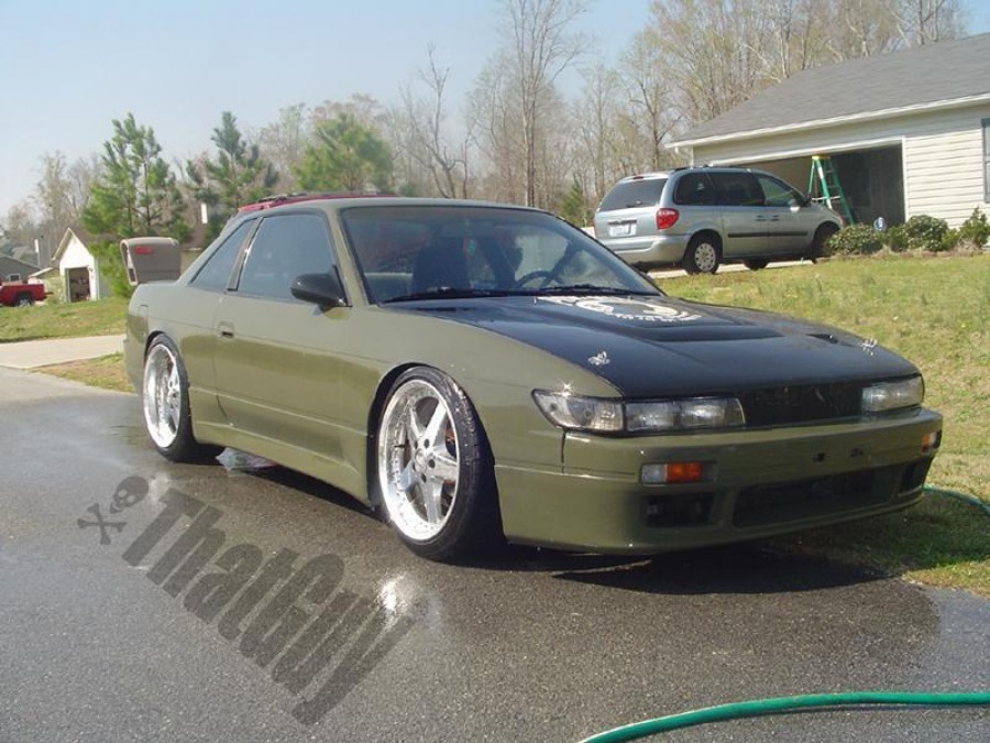 Nissan Silvia S13 диски Work Equip 05 R18 9J ET30 225/40 10J ET35 245/40