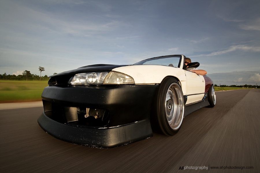 Nissan Silvia S13 диски Work VS-SD R18 10J ET-15 235/40 11J ET-17 245/40