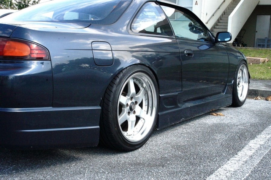 Nissan Silvia S14 диски SSR Longchamp XR-4Z R18 9.5J ET12 235/40 Zenki 
