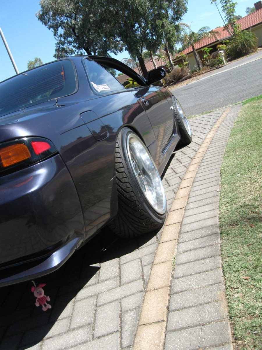 Nissan Silvia S14 диски Work Bersaglio Mesh R18 9J ET-5 225/40 10J 235/40 SIL-O14 