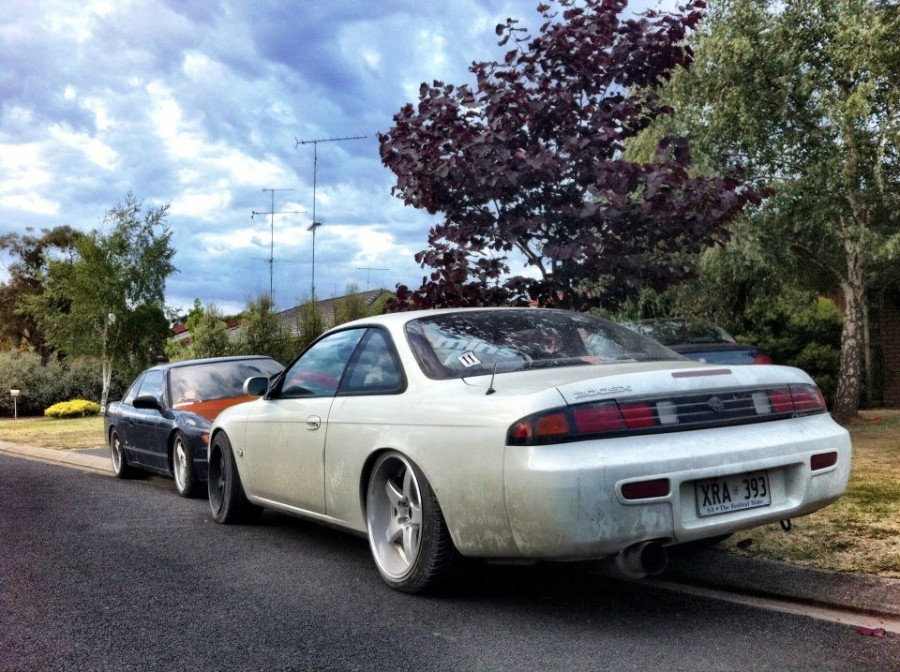 Nissan Silvia S14 диски Lenso D1R R17 10J ET15 235/45 R18 ET22 235/40