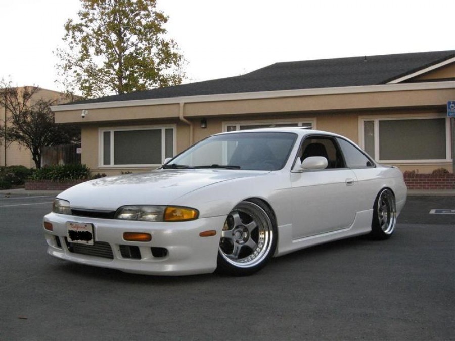 Nissan Silvia S14 диски Work Meister S1 3P R18 9.5J ET3 225/40 10J ET12 235/40 sunnys14 