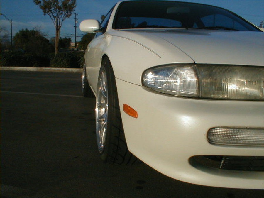 Nissan Silvia S14 диски Work Emotion CR KAI R18 9.5J ET12 245/35