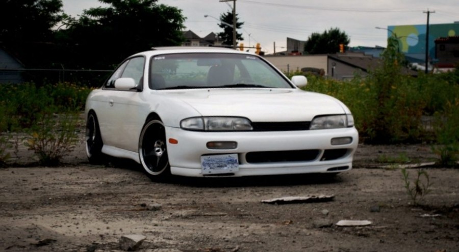 Nissan Silvia S14 диски 5Zigen FN01R-C R17 10J ET12 225/45 235/45
