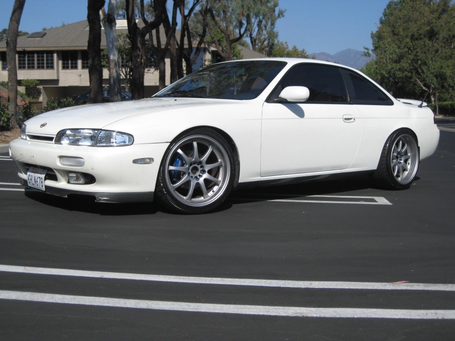 Nissan Silvia S14 диски Work Emotion XD9 R18 9J ET20 225/40 10J ET18 255/35 CusCo_S14 