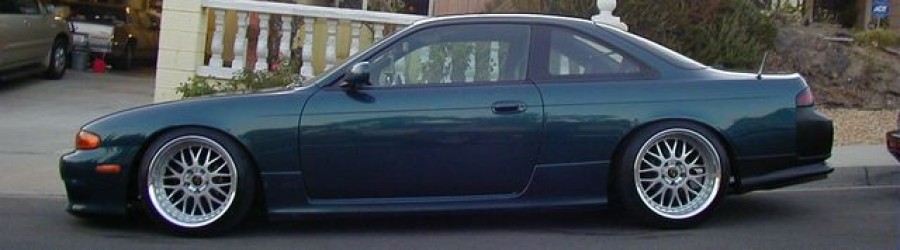 Nissan Silvia S14 диски Work VS-XX R17 9J ET-6 205/45