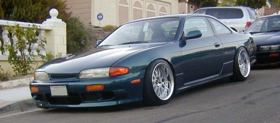 Nissan Silvia S14 диски Work VS-XX R17 9J ET-6 205/45