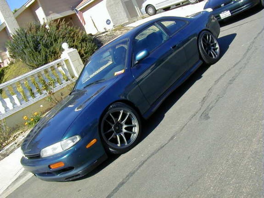 Nissan Silvia S14 диски Work Emotion CR KAI R18 9.5J ET12 225/40