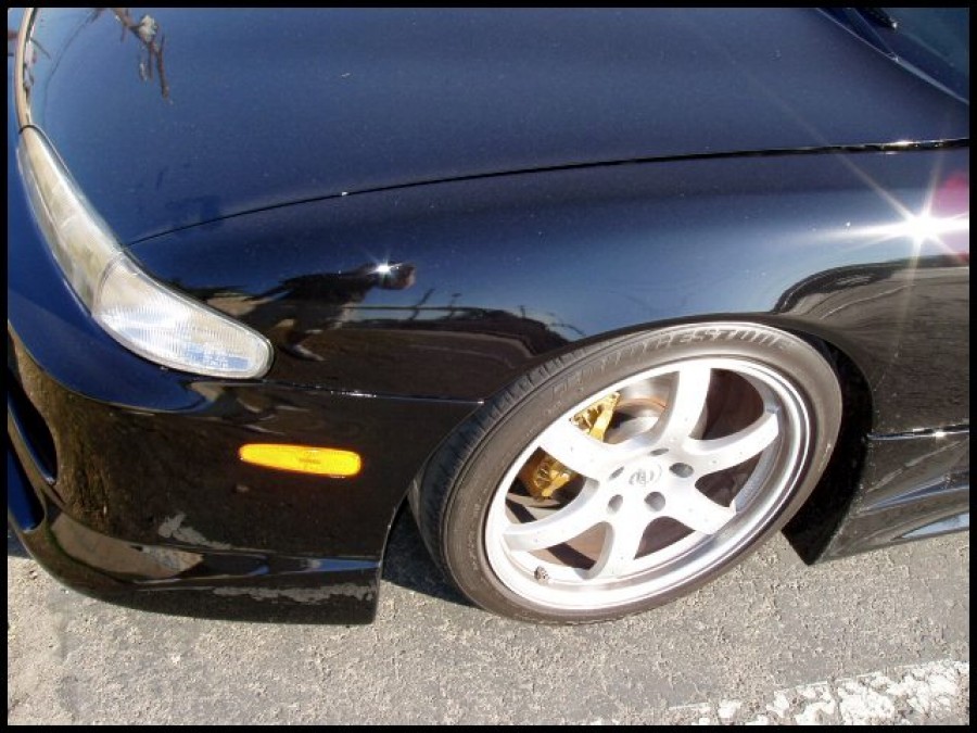 Nissan Silvia S14 диски OEM Nissan 350Z R18 8J ET30 225/45 8.5J ET33 245/45 besTint 