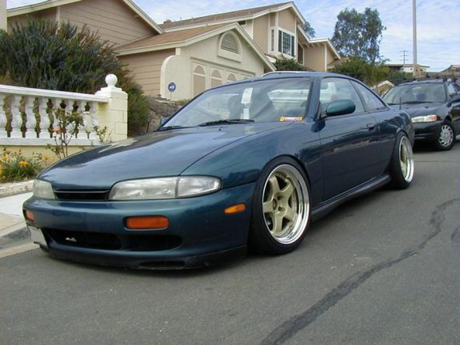 Nissan Silvia S14 диски SSR Professor SP1 R17 9J ET6 235/40 10J ET-1