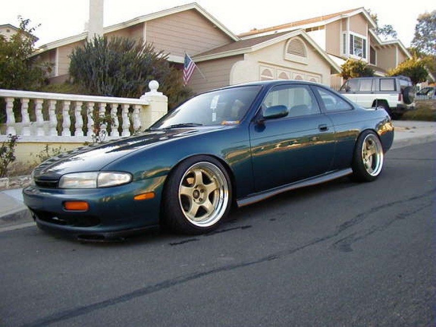 Nissan Silvia S14 диски SSR Professor SP1 R17 9J ET6 235/40 10J ET-1