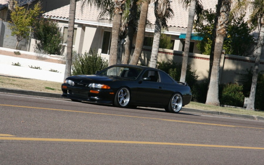 Nissan Silvia S14 диски Work VS-KF R18 9J ET15 225/40 R19 10.5J ET23 245/35 IntensePower 
