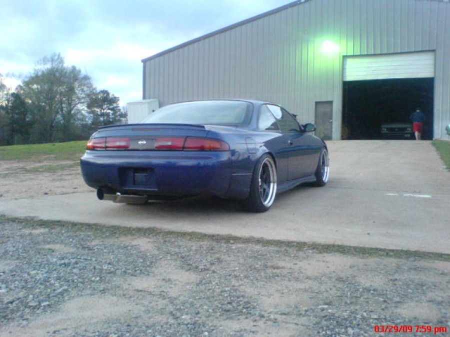 Nissan Silvia S14 диски Jline 7SL2 R18 9.5J ET18 225/40 ET13
