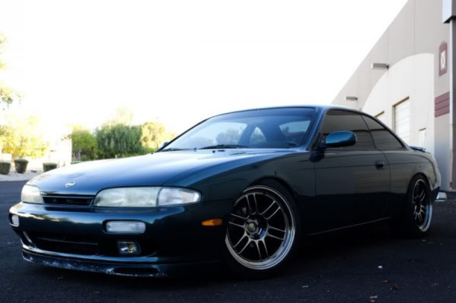 Nissan Silvia S14 диски Enkei RPF1 R18 9.5J ET15 235/40