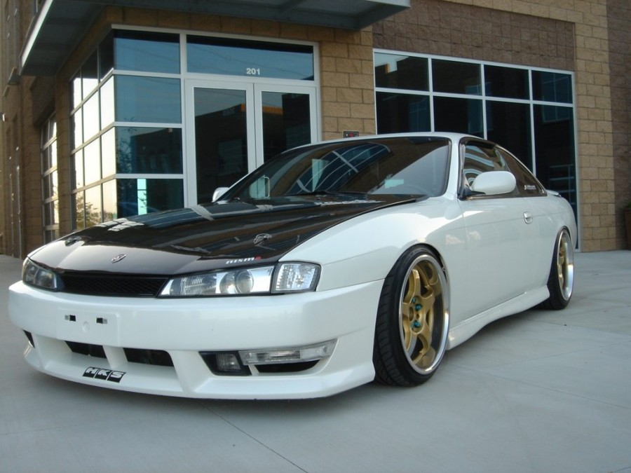 Nissan Silvia S14 диски Rays Gram Lights 57 Pro R17 10J ET25 225/35 R18 ET14 225/40