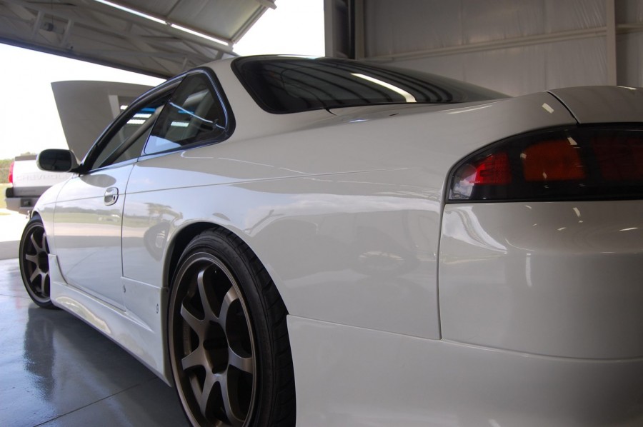 Nissan Silvia S14 диски MB Weapon R18 9J ET15 225/40