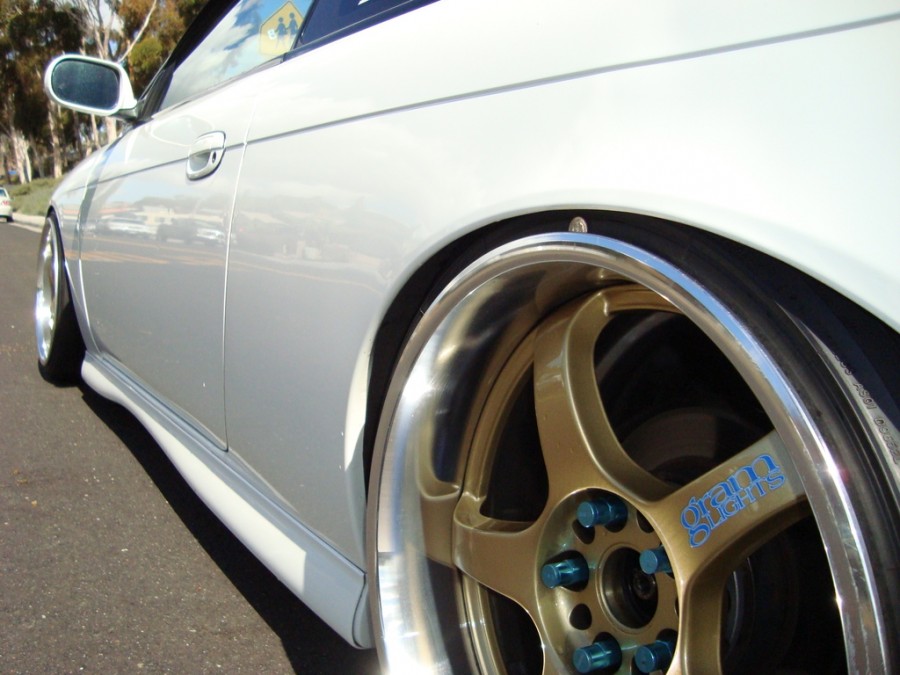 Nissan Silvia S14 диски Rays Gram Lights 57 Pro R17 10J ET25 225/35 R18 ET2 215/40