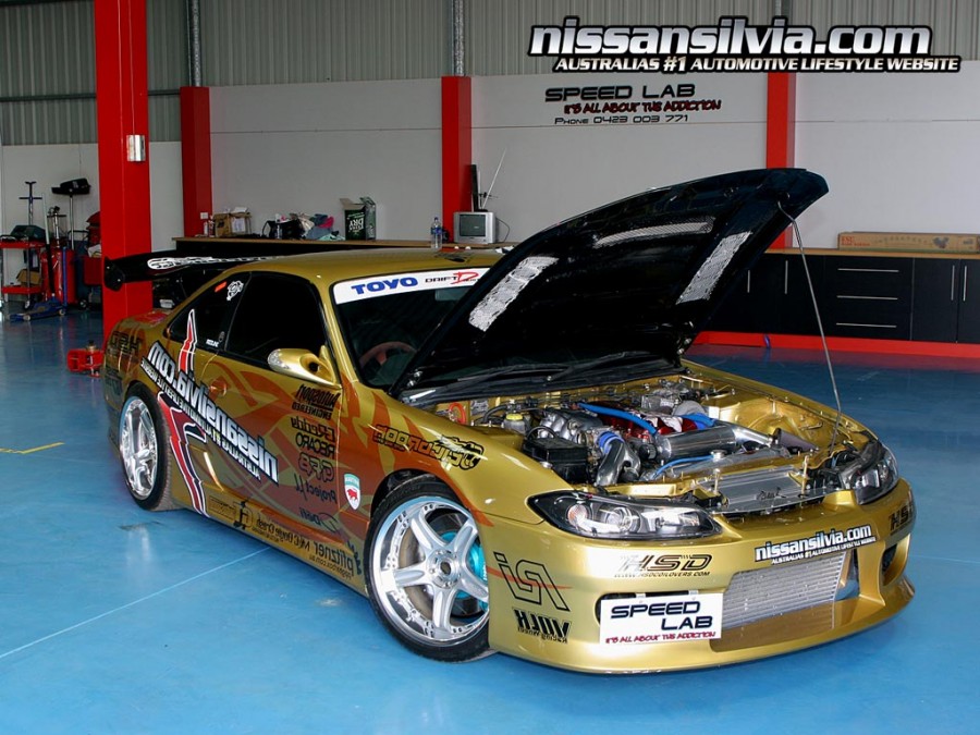 Nissan Silvia S14 диски Rays Volk Racing GT-C Face 2 R18 9J ET5 225/40 10J 235/40