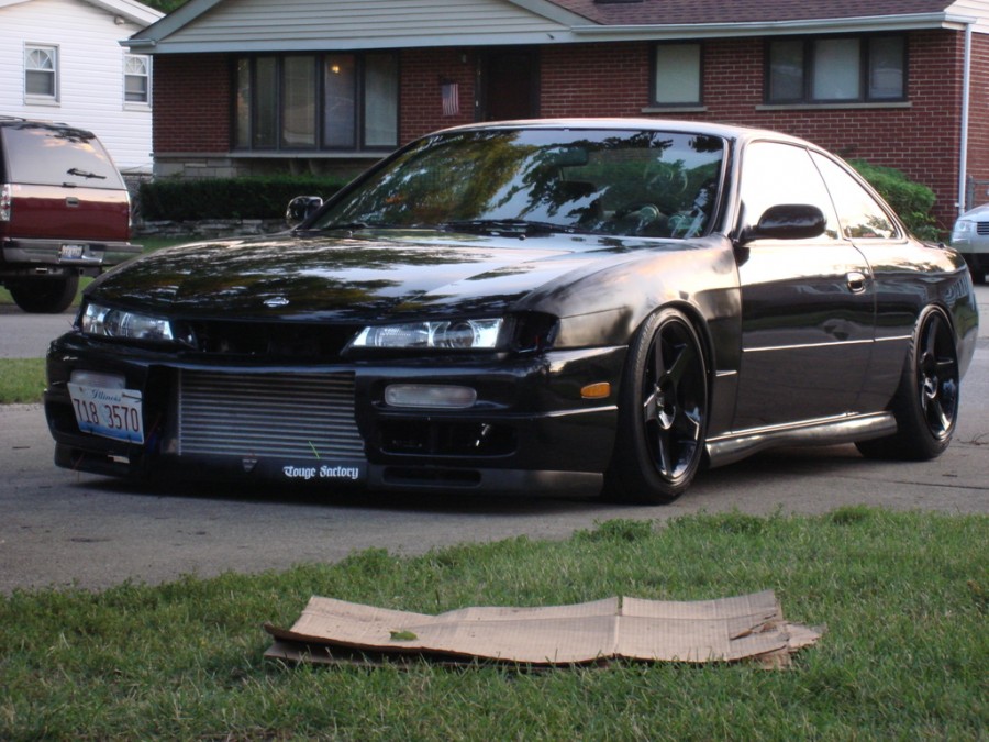 Nissan Silvia S14 диски OEM Ford Mustang R17 9J ET24 225/45 10.5J ET27 255/40