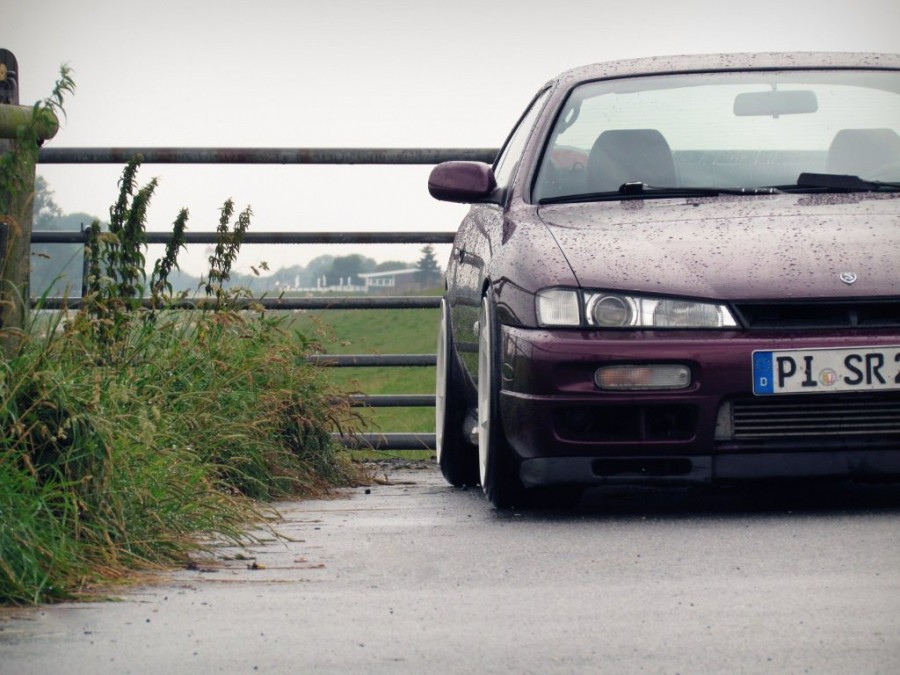 Nissan Silvia S14 диски Rota P45R R18 9.5J ET15 225/40 ET12