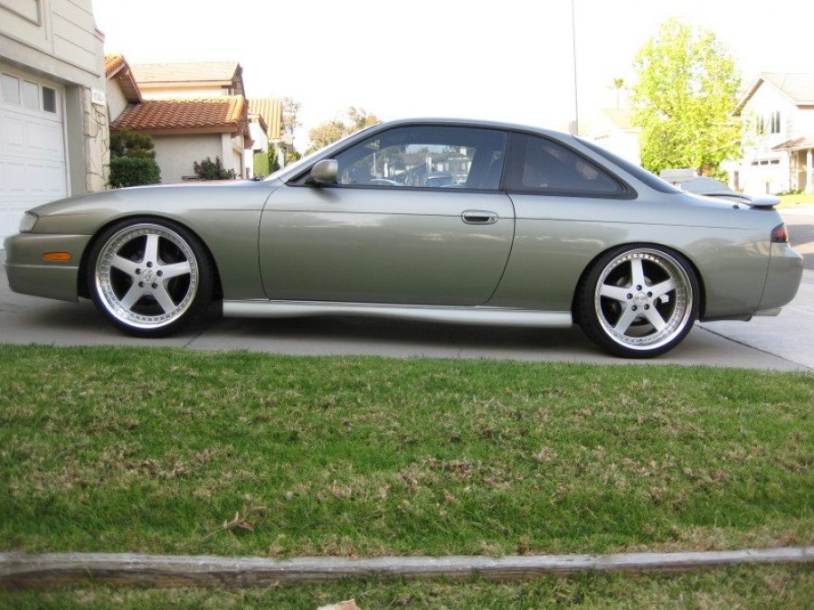 Nissan Silvia S14 диски Work Equip 05 R19 9.5J ET15 235/35 10.5J ET19 265/30 dynamicck 