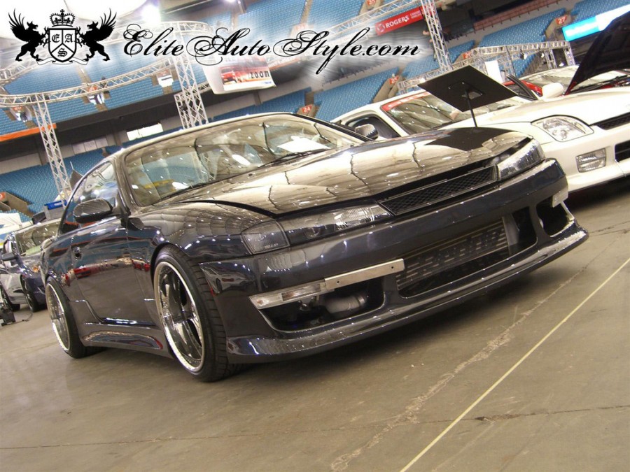 Nissan Silvia S14 диски SSR Koenig WRV R18 10.5J ET3 235/40 11.5J 265/35