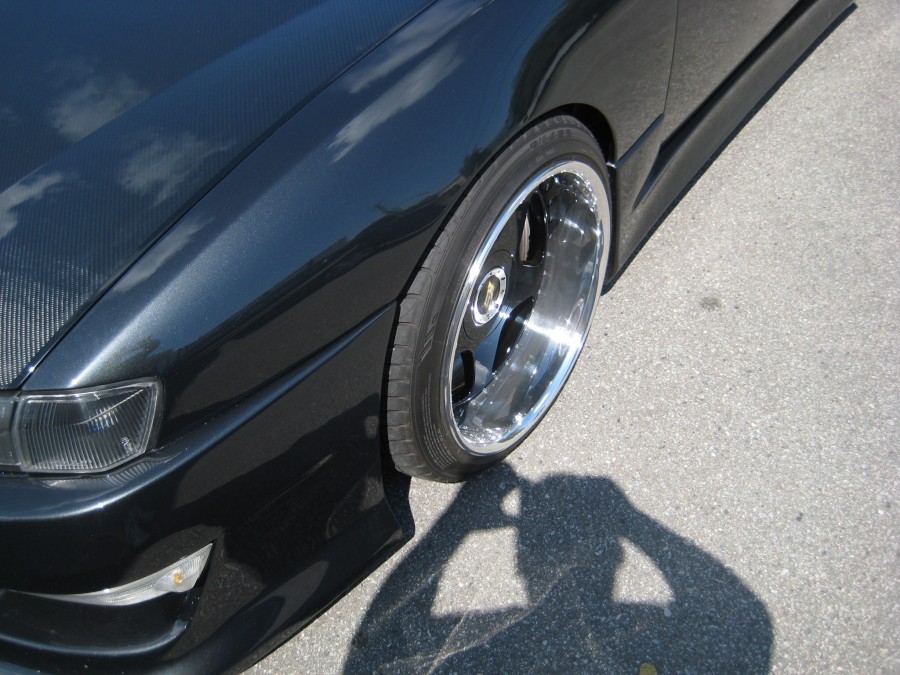 Nissan Silvia S14 диски SSR Koenig WRV R18 10.5J ET3 235/40 11.5J 265/35