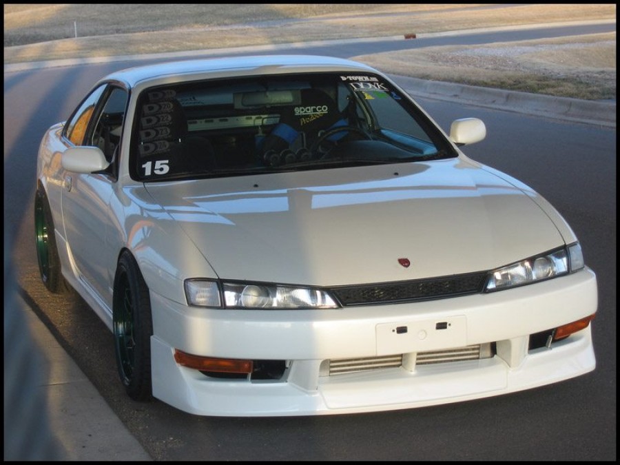 Nissan Silvia S14 диски Enkei RPF1 R17 9.5J ET18 235/40 10J
