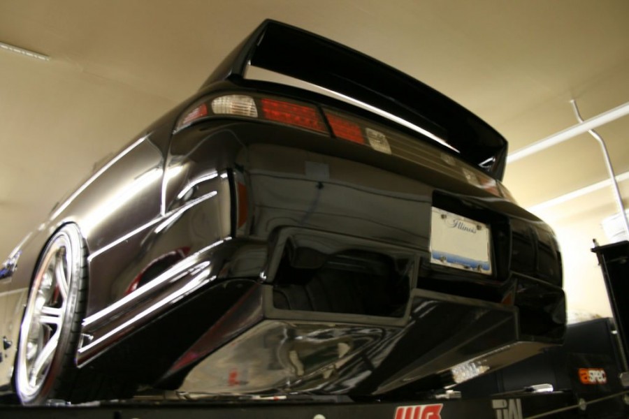 Nissan Silvia S14 диски Do Luck Double Six R18 9J ET18 235/40 10J ET26 265/35