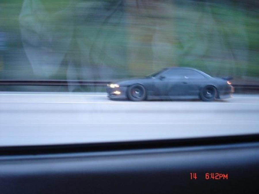 Nissan Silvia S14 диски 5Zigen FN01R-C R17 10J ET4 235/40 ET12 245/40