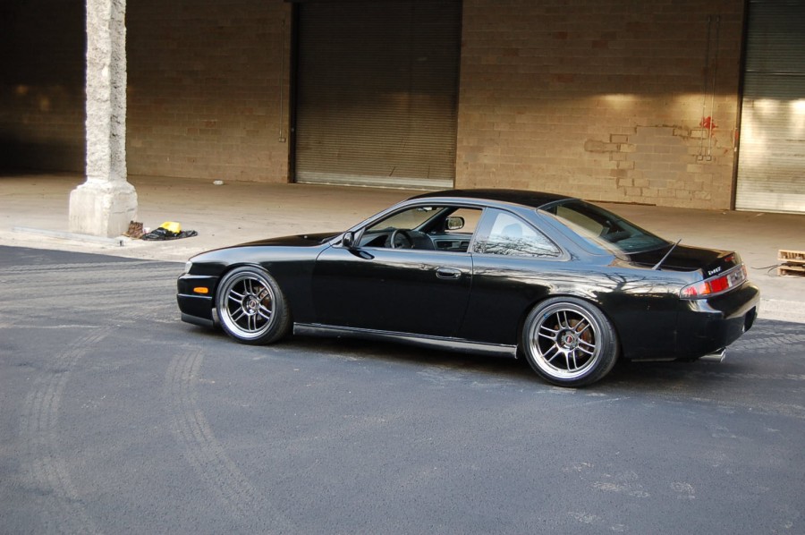 Nissan Silvia S14 диски Enkei RPF1 R18 9.5J ET15 235/40 10.5J 265/35