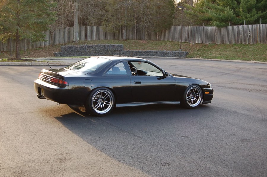 Nissan Silvia S14 диски Enkei RPF1 R18 9.5J ET15 235/40 10.5J 265/35