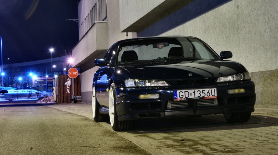 Nissan Silvia S14 диски Rota P45R R18 9.5J ET25 235/40 ET30 255/35