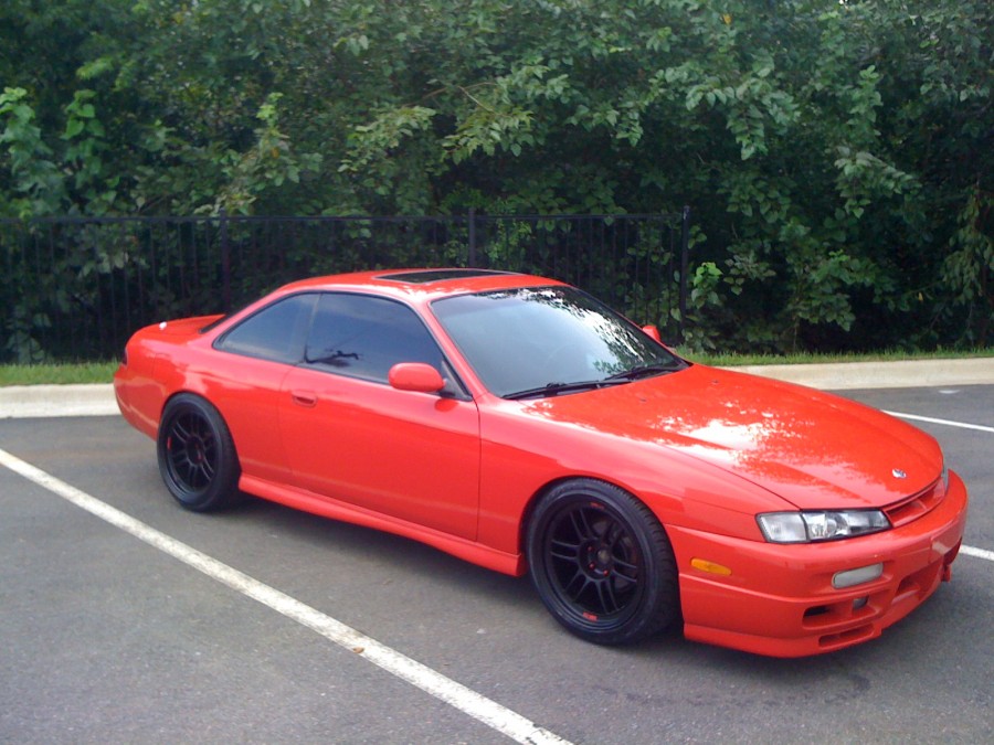 Nissan Silvia S14 диски Enkei RPF1 R18 9.5J ET12 235/45 10.5J 265/35