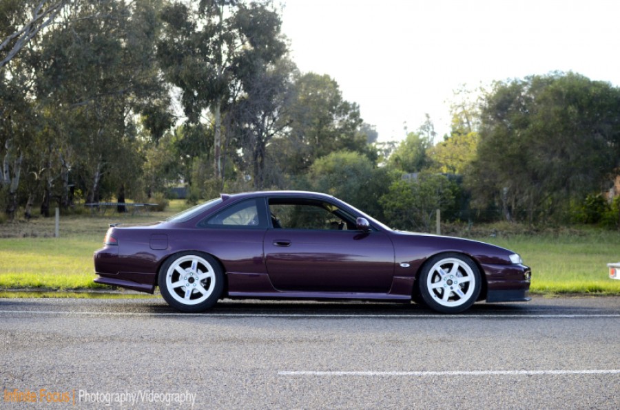 Nissan Silvia S14 диски Rays Volk Racing TE37 R17 9J ET22 215/45