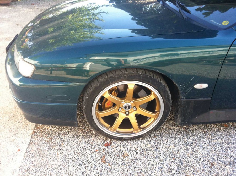 Nissan Silvia S14 диски Ultralite ATEC II R18 8.5J ET27 225/40