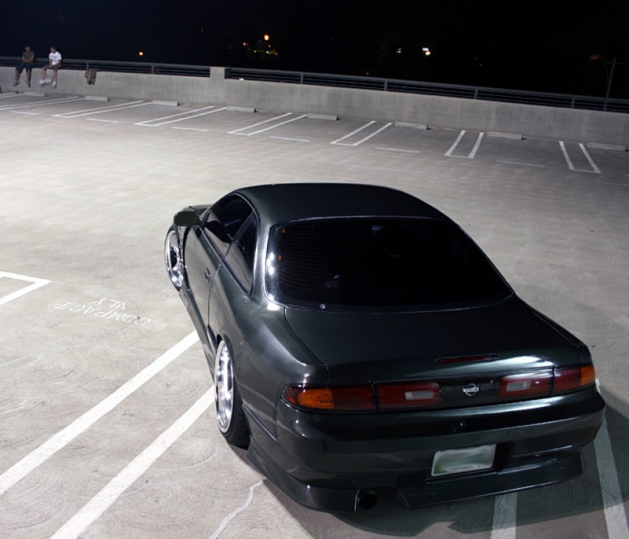 Nissan Silvia S14 диски AME Shallen CX R18 9J ET5 10J ET-5