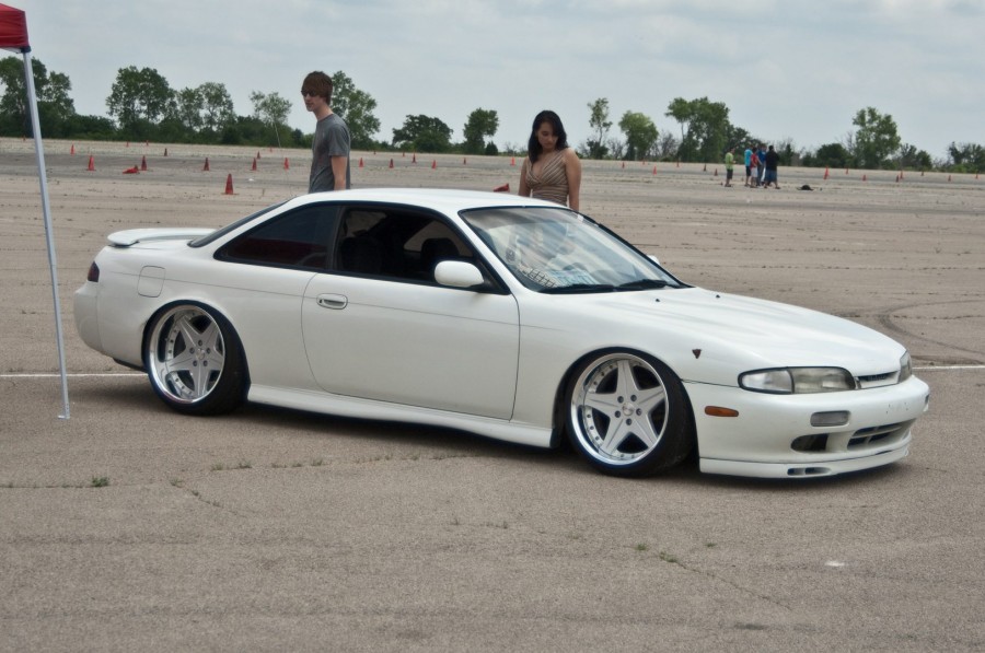 Nissan Silvia S14 диски Work Euroline SL R18 9J ET1 215/35 10J ET-15 225/40