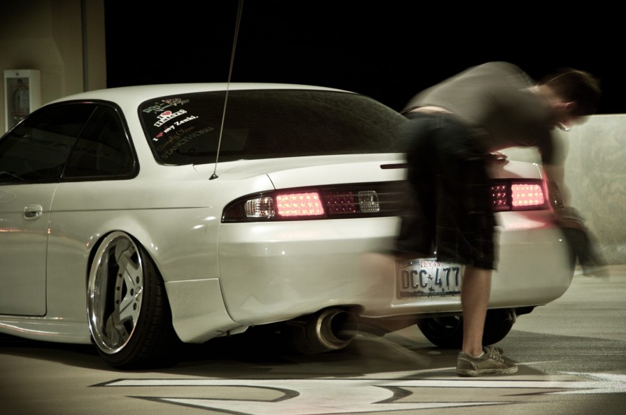 Nissan Silvia S14 диски Work Euroline SL R18 9J ET1 215/35 10J ET-15 225/40