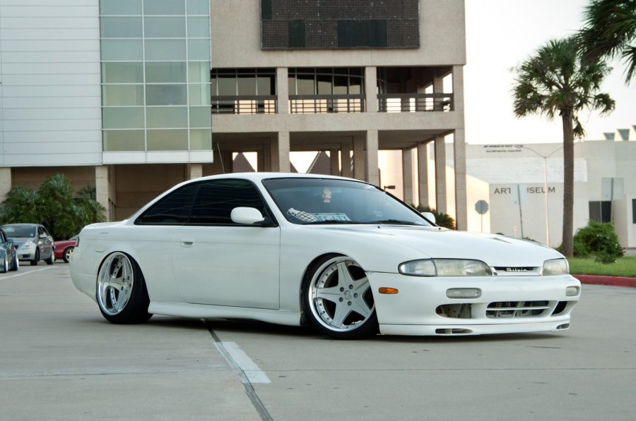 Nissan Silvia S14 диски Work Euroline SL R18 9J ET1 215/35 10J ET-15 225/40