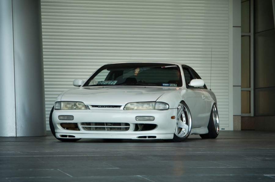 Nissan Silvia S14 диски Work Euroline SL R18 9J ET1 215/35 10J ET-15 225/40