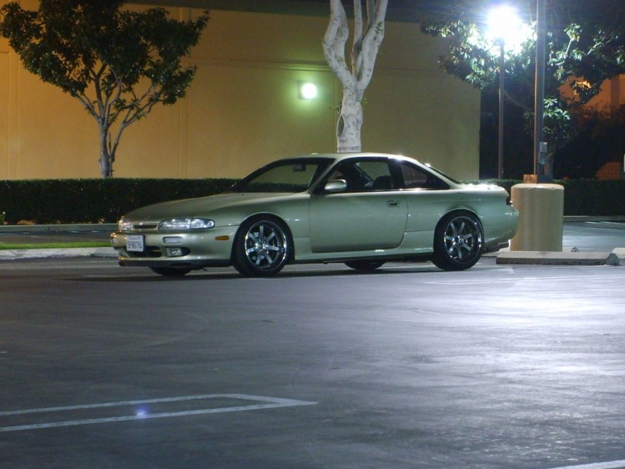 Nissan Silvia S14 диски Rays Gram Light 57S Pro R18 9J 225/40 10J ET10 245/40