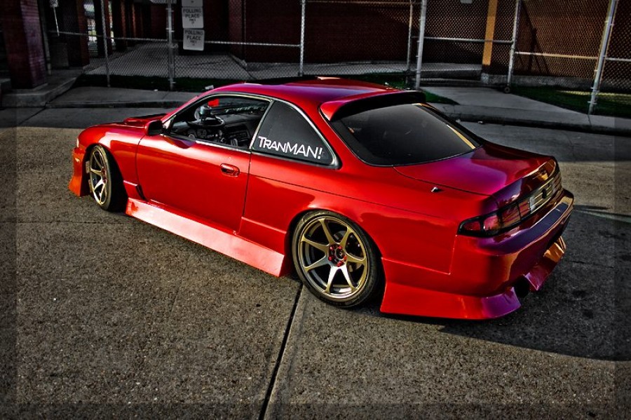 Nissan Silvia S14 диски CST Hyper Zero 1 R18 9.5J ET15 235/40