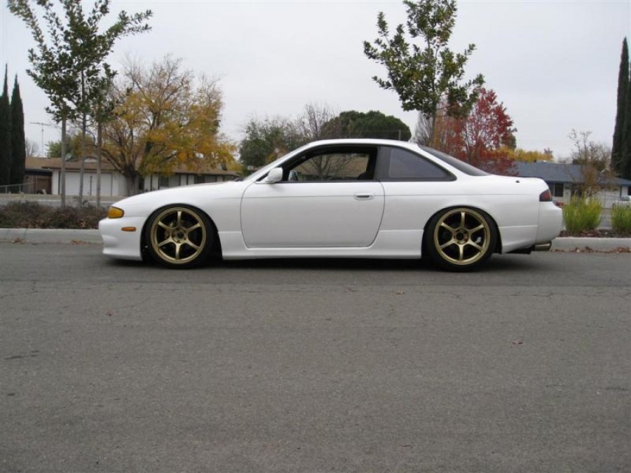 Nissan Silvia S14 диски Advan Yokohama RG II R18 9J ET-3 215/40 10J ET15 245/40