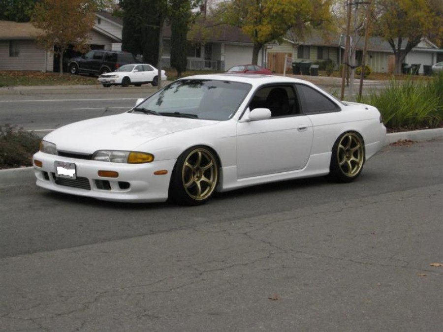 Nissan Silvia S14 диски Advan Yokohama RG II R18 9J ET-3 215/40 10J ET15 245/40
