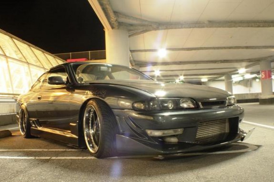 Nissan Silvia S14 диски Work Equip 05 R18 9J ET21 225/40 10J ET22 235/40 fliprayzin240sx 