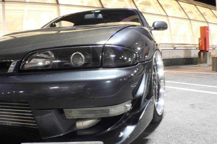 Nissan Silvia S14 диски Work Equip 05 R18 9J ET21 225/40 10J ET22 235/40 fliprayzin240sx 