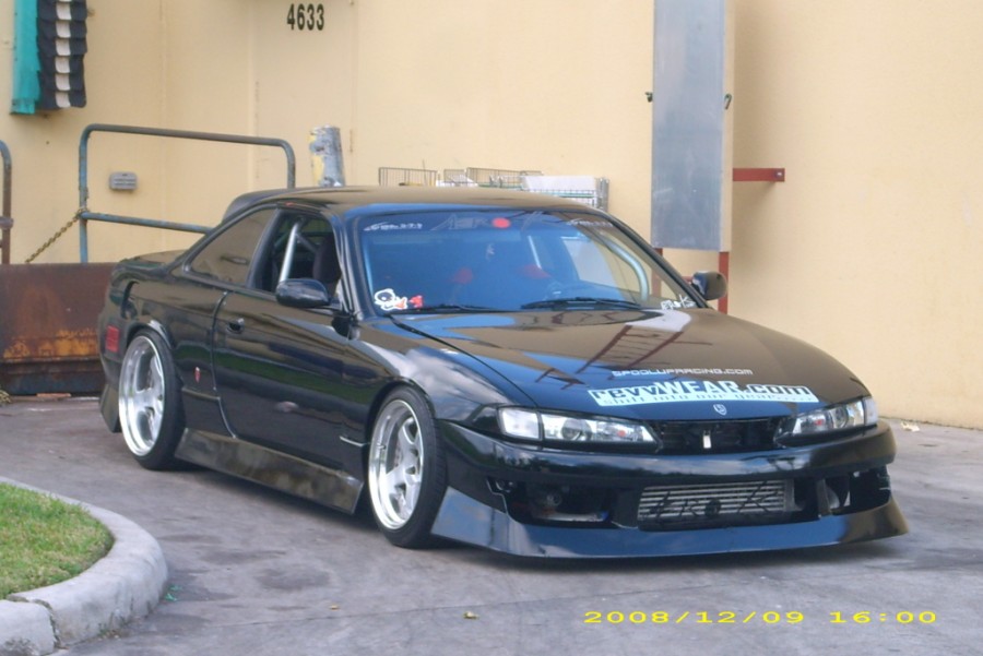 Nissan Silvia S14 диски SSR Professor SP1 R17 9J ET-2 215/45 R18 10J ET-1 225/40