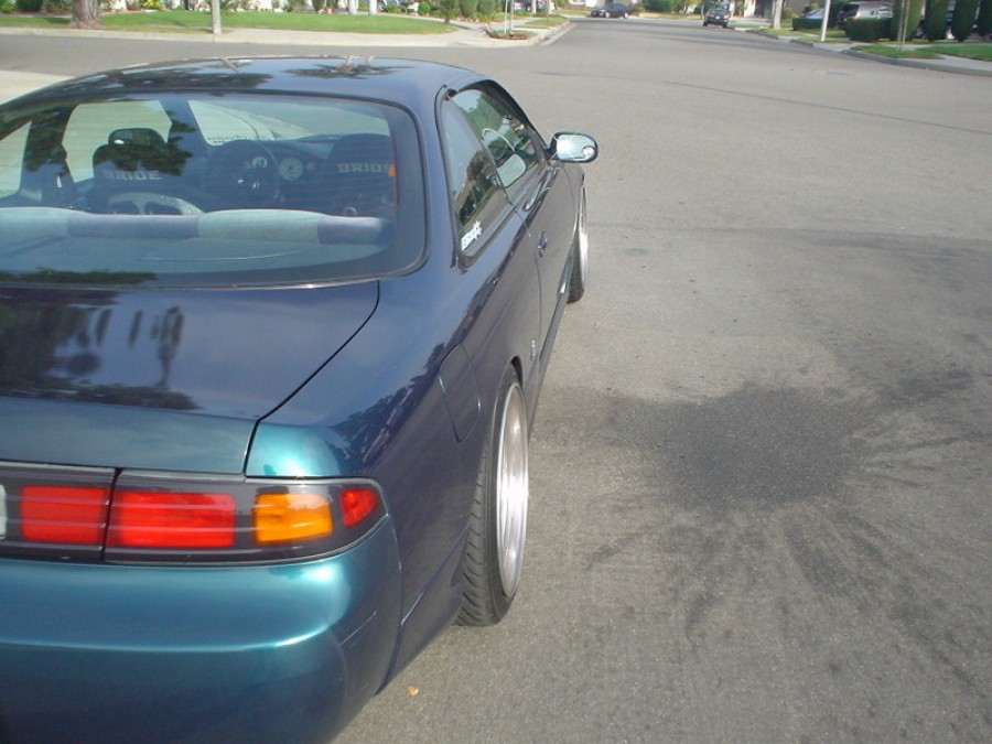 Nissan Silvia S14 диски Work Meister S1 3P R18 9J ET16 225/40 10J ET18 245/40